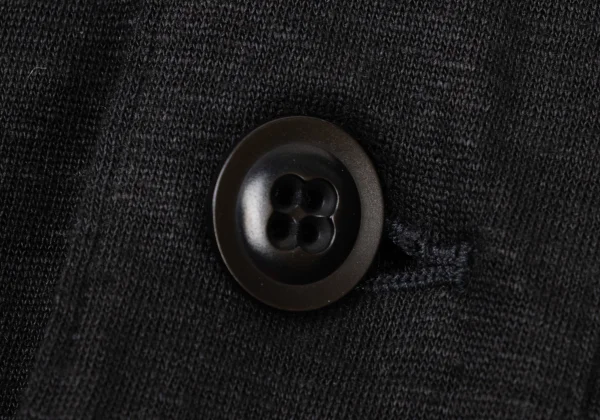 Y's Pocket Design Linen Long Knit Cardigan K-174322_010