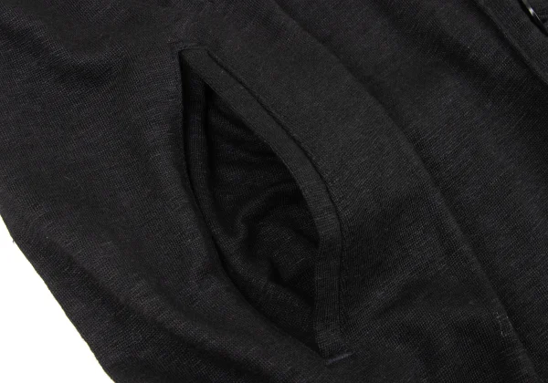 Y's Pocket Design Linen Long Knit Cardigan K-174322_011