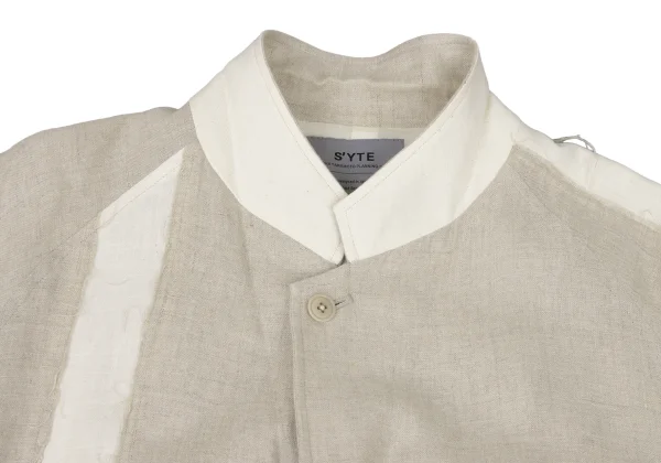S'YTE Line Switching Linen Jacket K-174323_004