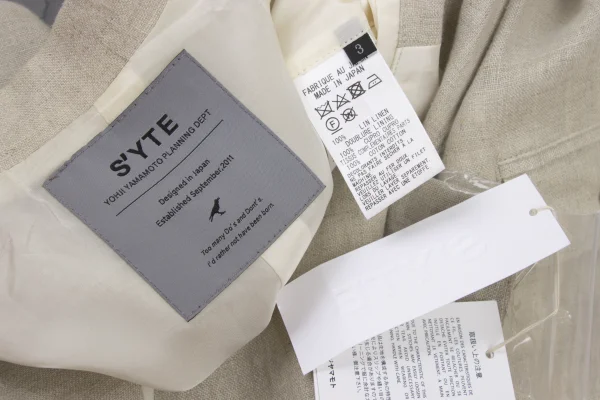 S'YTE Line Switching Linen Jacket K-174323_019