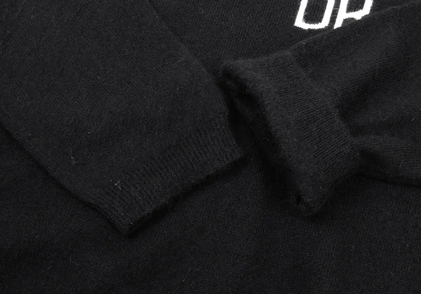 DKNY Wool Angola Logo Knit Sweater K-174325_009