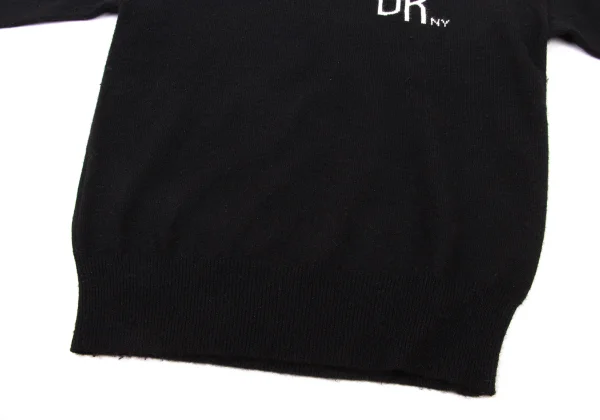 DKNY Wool Angola Logo Knit Sweater K-174325_010