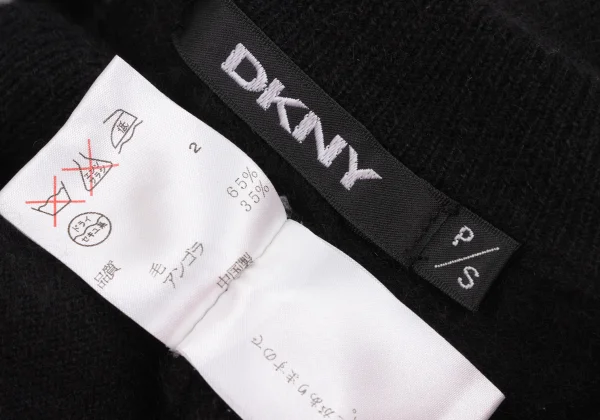 DKNY Wool Angola Logo Knit Sweater K-174325_014