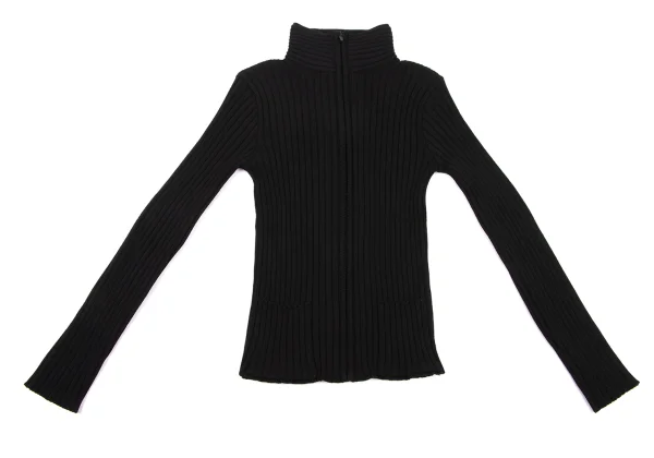 agnes b. Wool Rib Trucker Knit Top K-174326_002