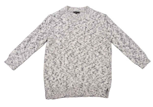 Theory Cotton Blend 3/4 Sleeve Knit Sweater K-174329_002