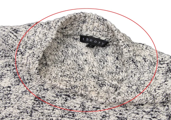 Theory Cotton Blend 3/4 Sleeve Knit Sweater K-174329_005