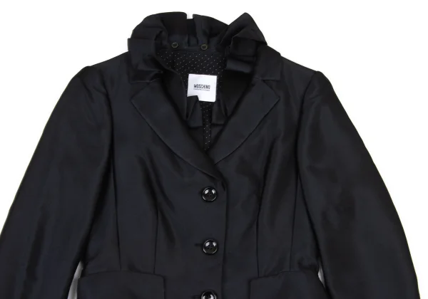 MOSCHINO Detachable Frill Dot Lining Jacket K-174332_003
