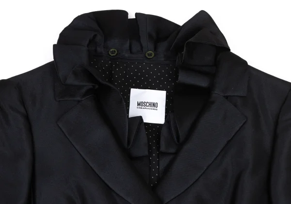 MOSCHINO Detachable Frill Dot Lining Jacket K-174332_004