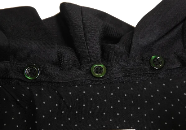 MOSCHINO Detachable Frill Dot Lining Jacket K-174332_005