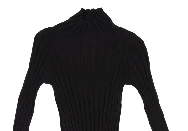 TAKESHI KOSAKA by Y's Pink Label Wool Long Sleeve Rib Knit Sweater K-174333_003