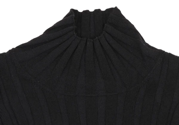 TAKESHI KOSAKA by Y's Pink Label Wool Long Sleeve Rib Knit Sweater K-174333_004