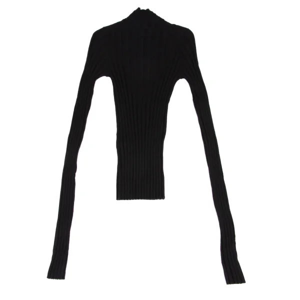TAKESHI KOSAKA by Y's Pink Label Wool Long Sleeve Rib Knit Sweater K-174333_010