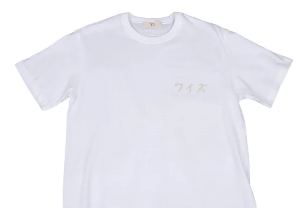 Y's Cotton Logo Print T Shirt K-174334_002