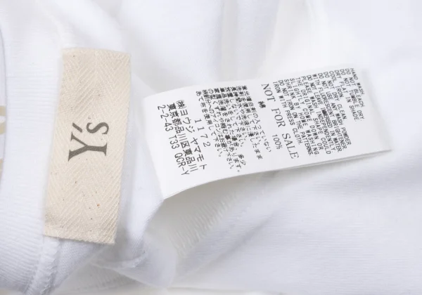 Y's Cotton Logo Print T Shirt K-174334_012