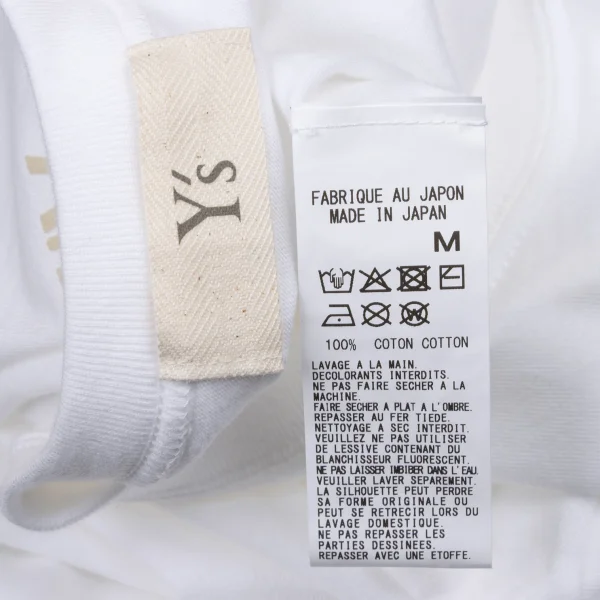 Y's Cotton Logo Print T Shirt K-174334_013