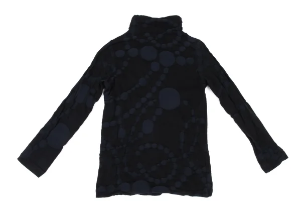 Y's Cotton Poly Dot Jacquard Knit Top K-174336_010