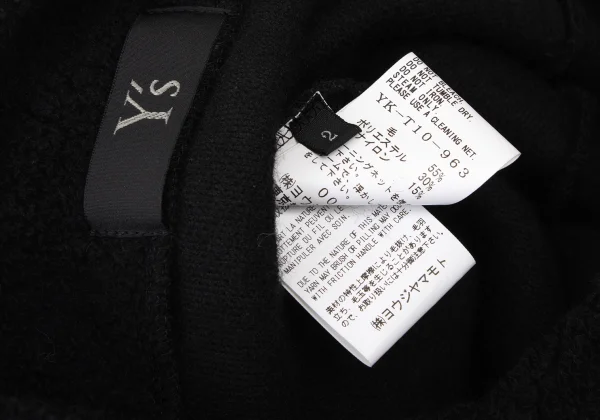 Y's Wool Blend Pile Jacket K-174338_013