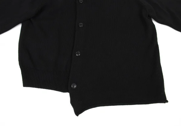 Y's Cotton Acrylic Asymmetrical Cardigan K-174339_009
