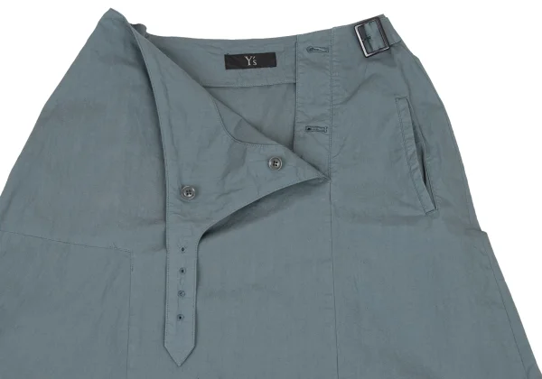 Y's Cotton Belted Skirt K-174342_008