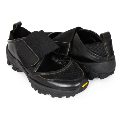 KAYO NAKAMURA by Y's Leather Velcro shoes