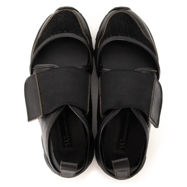 KAYO NAKAMURA by Y's Leather Velcro shoes K-174353_009