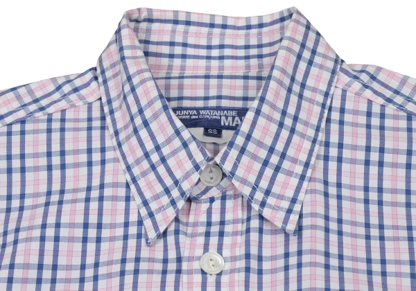 JUNYA WATANABE MAN COMME des GARCONS Pocket Detail Checkered Shirt  K-174355_006