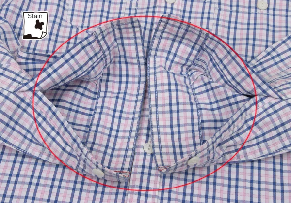 JUNYA WATANABE MAN COMME des GARCONS Pocket Detail Checkered Shirt  K-174355_011