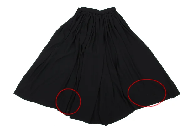 COMME des GARCONS Poly Sheer 2Way Pants Skirt K-174358_011
