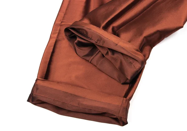 ISSEY MIYAKE Shiny Waist Gather Wide Pants K-174359_007
