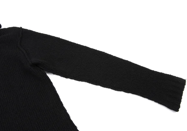 Yohji Yamamoto POUR HOMME Low Gauge Wool Turtleneck Knit Sweater K-174361_007