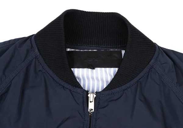 COMME des GARCONS HOMME Polye Lined Stripe Zip-Up Blouson K-174363_003