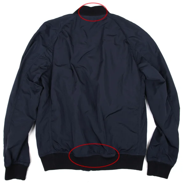 COMME des GARCONS HOMME Polye Lined Stripe Zip-Up Blouson K-174363_013