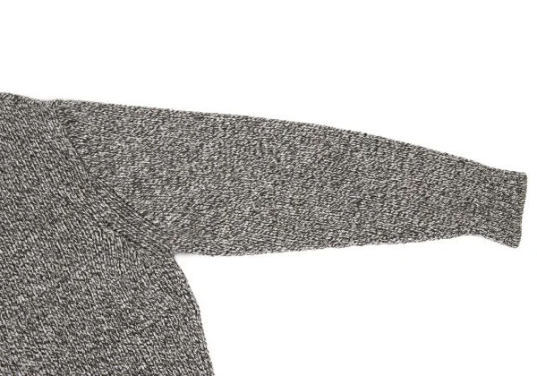 Papas Wool Marble Zip-Up Knit Cardigan K-174364_004