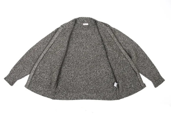 Papas Wool Marble Zip-Up Knit Cardigan K-174364_010