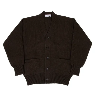 COMME des GARCONS HOMME Chunky Knit Wool Cardigan