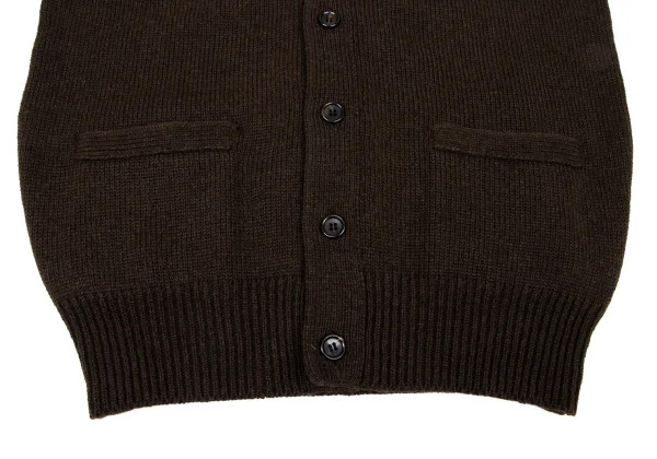 COMME des GARCONS HOMME Chunky Knit Wool Cardigan K-174365_007