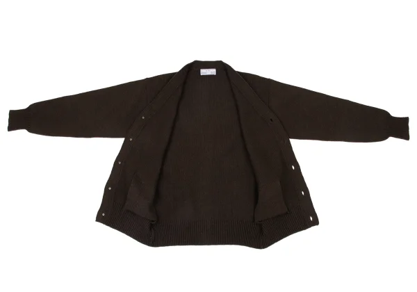 COMME des GARCONS HOMME Chunky Knit Wool Cardigan K-174365_008