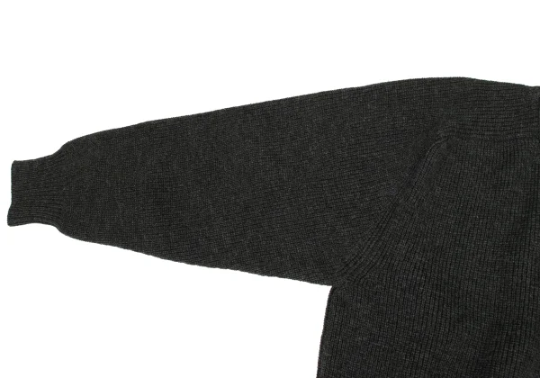 COMME des GARCONS HOMME Wool Blend Fabric Knit Cardigan K-174367_005