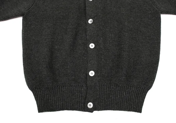 COMME des GARCONS HOMME Wool Blend Fabric Knit Cardigan K-174367_007