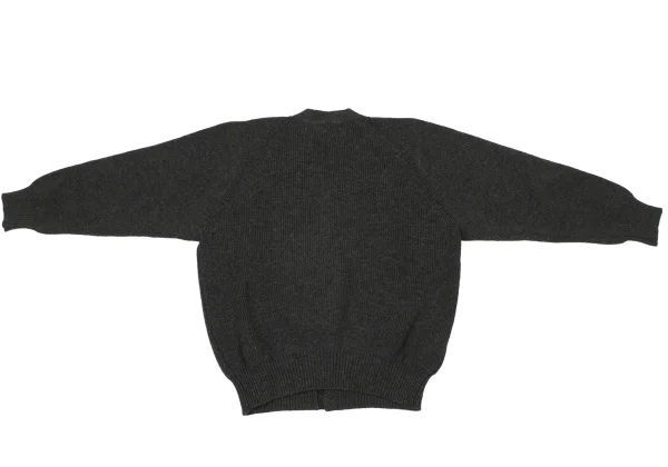 COMME des GARCONS HOMME Wool Blend Fabric Knit Cardigan K-174367_009