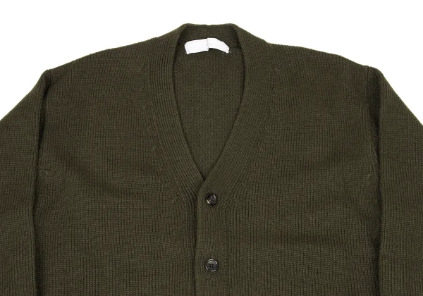 COMME des GARCONS HOMME Wool Blend Low-gauge Knit Cardigan K-174368_002