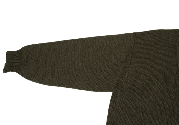 COMME des GARCONS HOMME Wool Blend Low-gauge Knit Cardigan K-174368_005