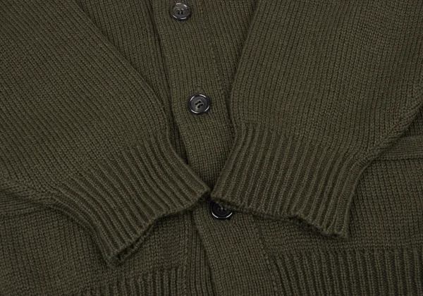 COMME des GARCONS HOMME Wool Blend Low-gauge Knit Cardigan K-174368_006