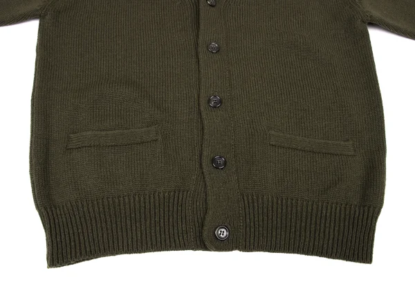 COMME des GARCONS HOMME Wool Blend Low-gauge Knit Cardigan K-174368_008