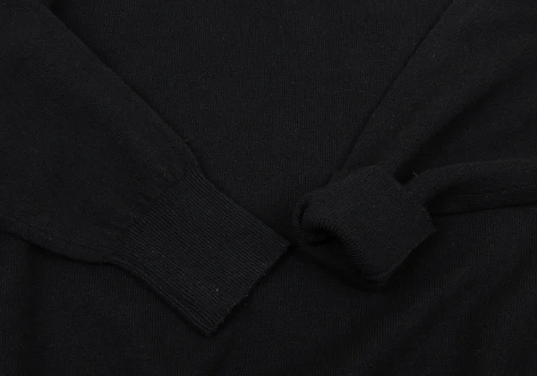 COMME des GARCONS HOMME Wool Blend V-neck Knit Sweater K-174371_005