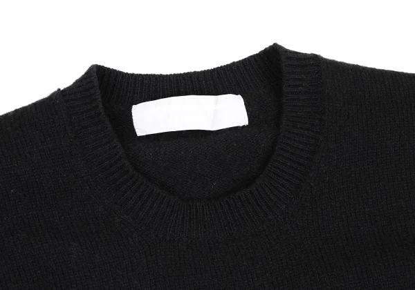 COMME des GARCONS HOMME Camel Blend Wool Knit Sweater K-174372_003
