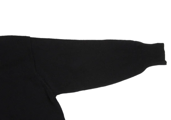 COMME des GARCONS HOMME Camel Blend Wool Knit Sweater K-174372_004