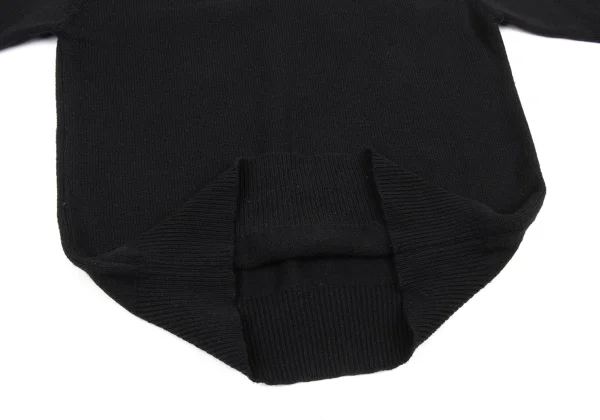 COMME des GARCONS HOMME Camel Blend Wool Knit Sweater K-174372_007