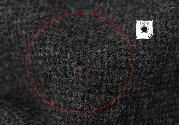 COMME des GARCONS HOMME Wool Bicolor Switching V-neck Knit Sweater K-174373_011