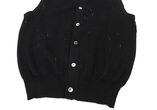 COMME des GARCONS HOMME Wool Knit Vest K-174375_005